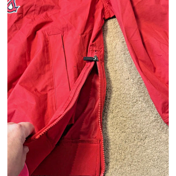 Nike St. Louis Cardinals Jacket Mens XL Pullover Nike Center Swoosh Windbreaker - Picture 10 of 16